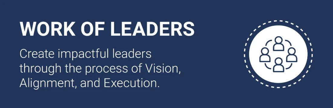 Everything DiSC Work of Leaders: create impactful leaders through Vision, Alignment and Execution